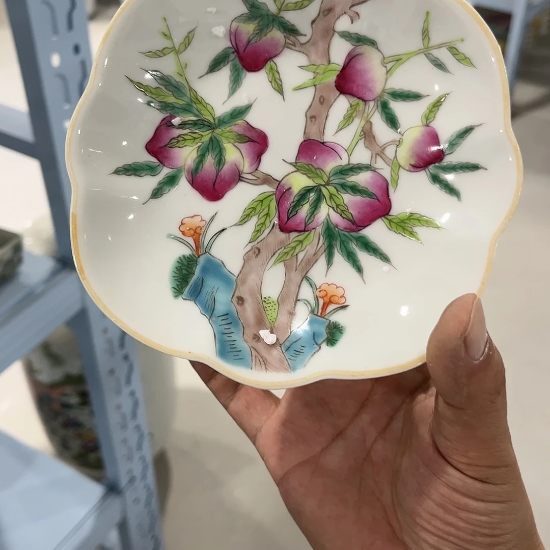 摆件摆件手绘瓷器处理