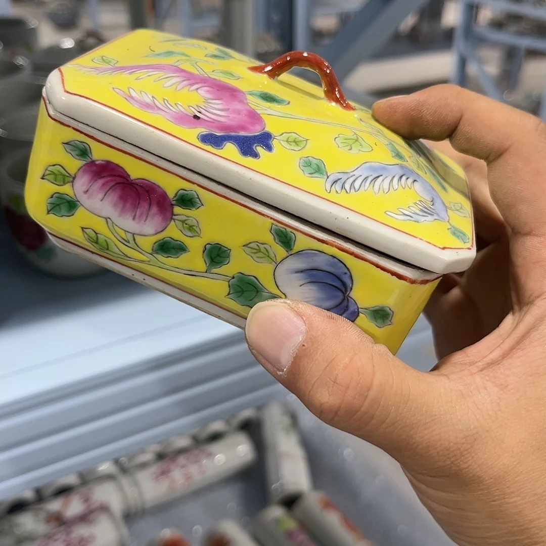 摆件摆件手绘瓷器处理