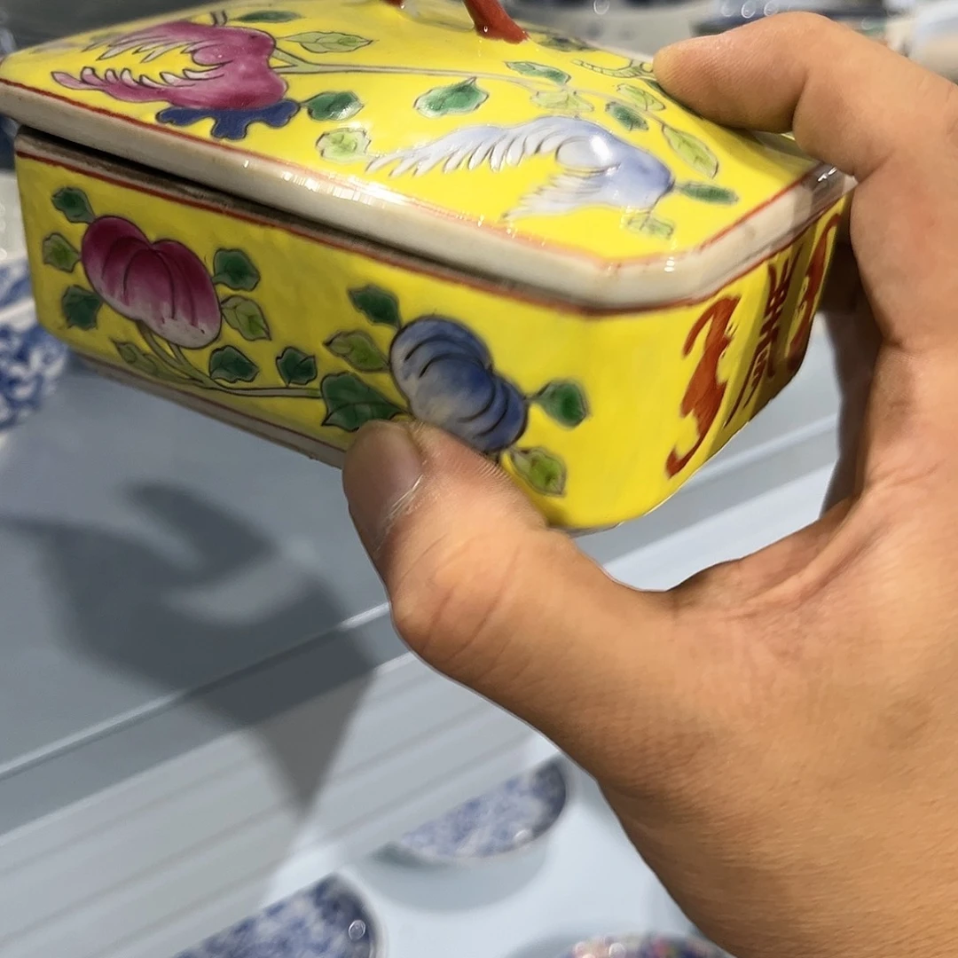 摆件摆件手绘瓷器处理