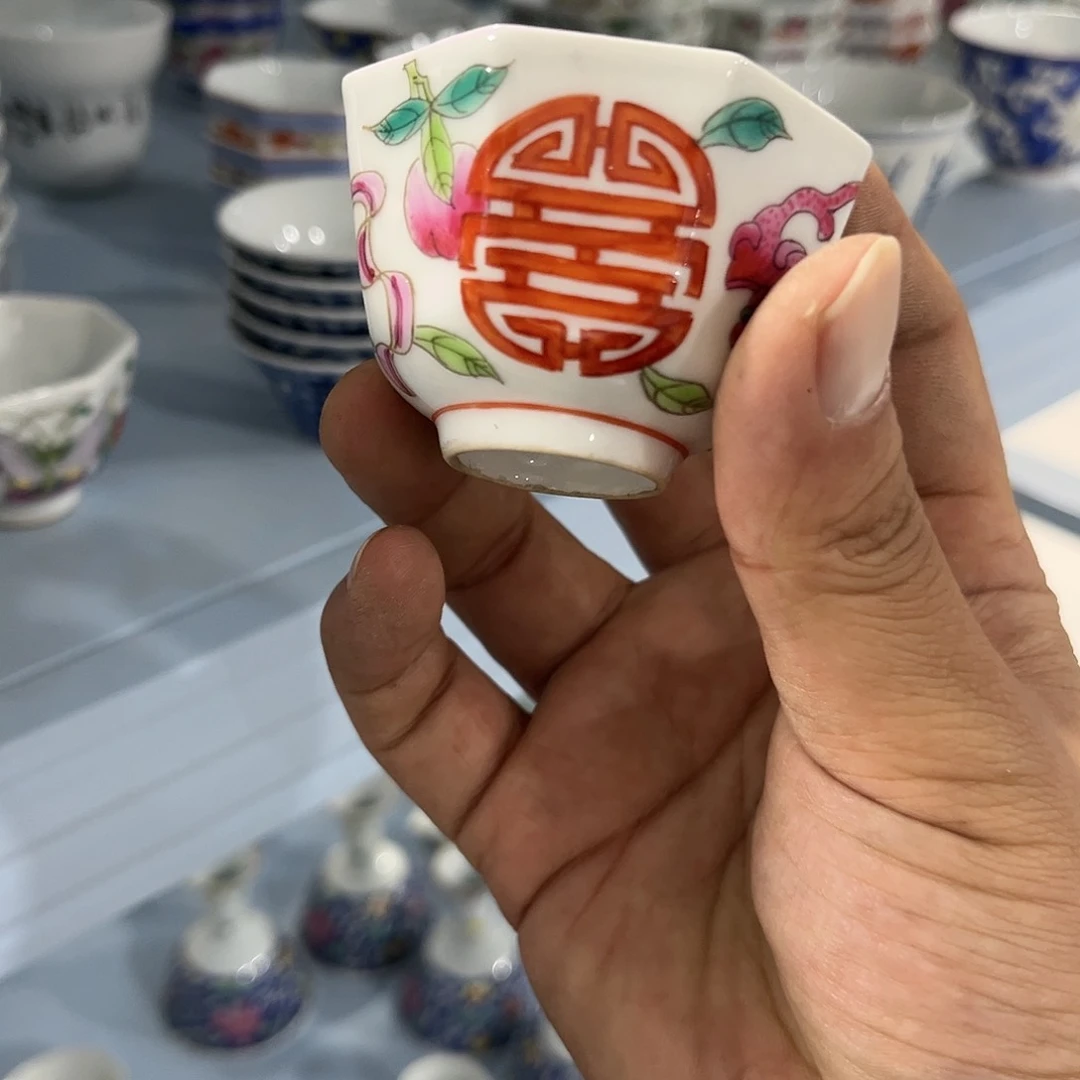 摆件摆件手绘瓷器处理
