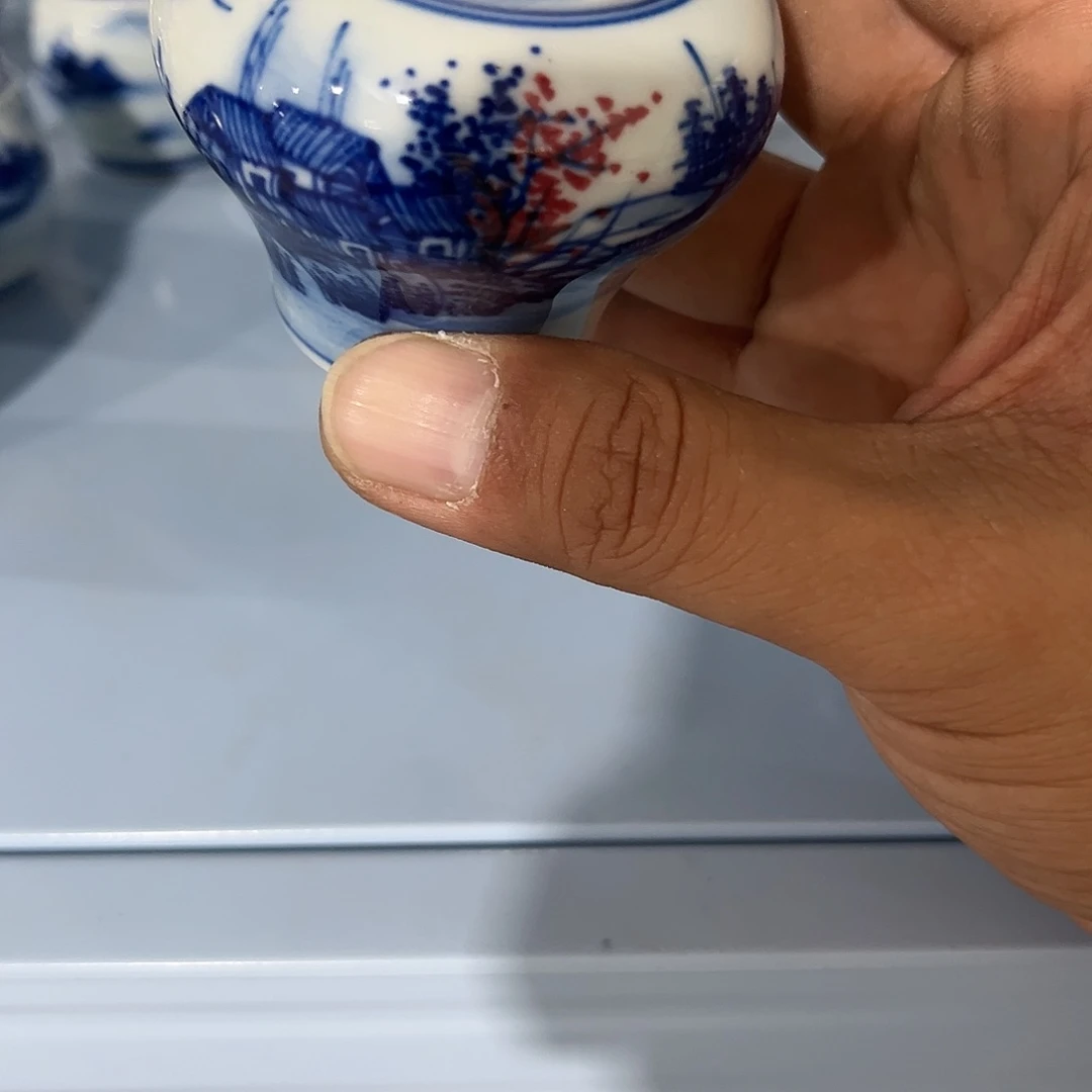 摆件摆件手绘瓷器处理