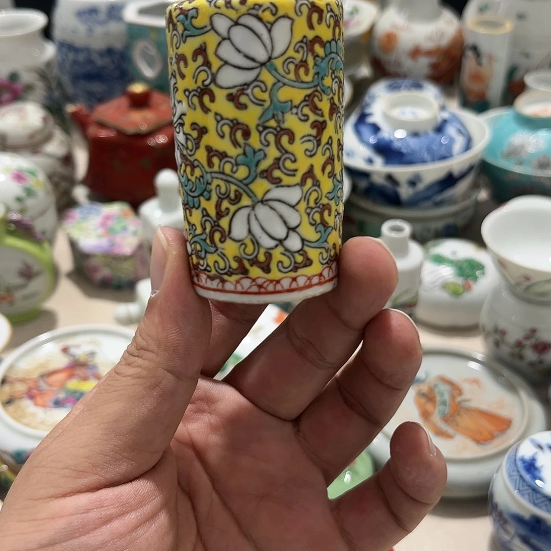摆件摆件手绘瓷器处理