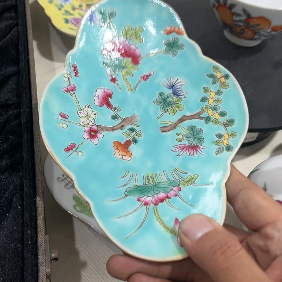 摆件摆件手绘瓷器处理