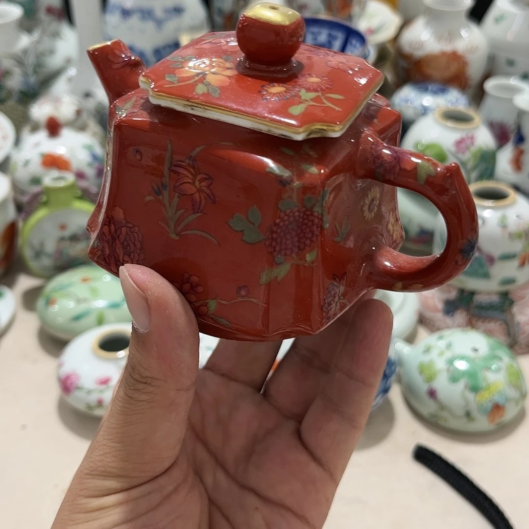 摆件摆件手绘瓷器处理