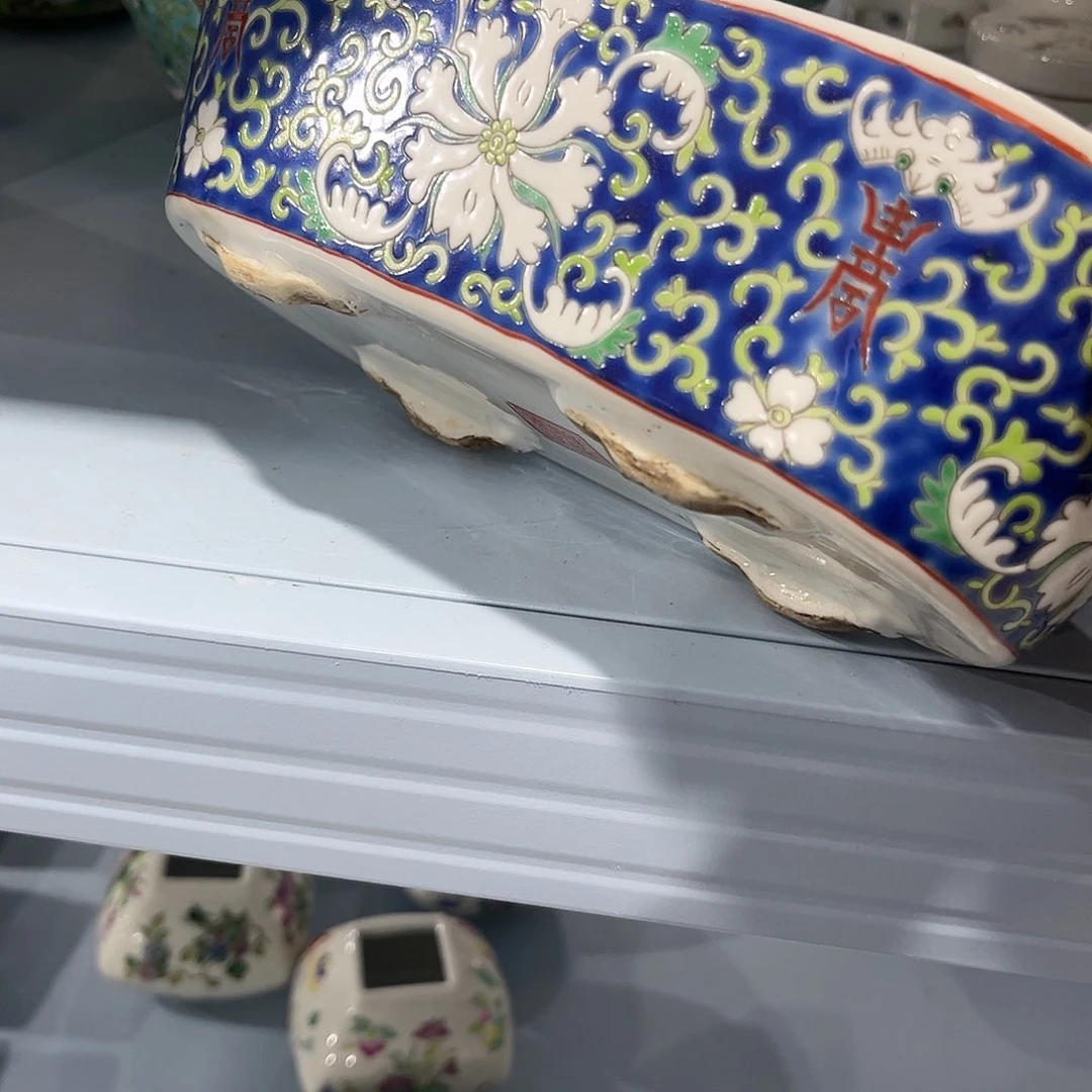 摆件摆件手绘瓷器处理