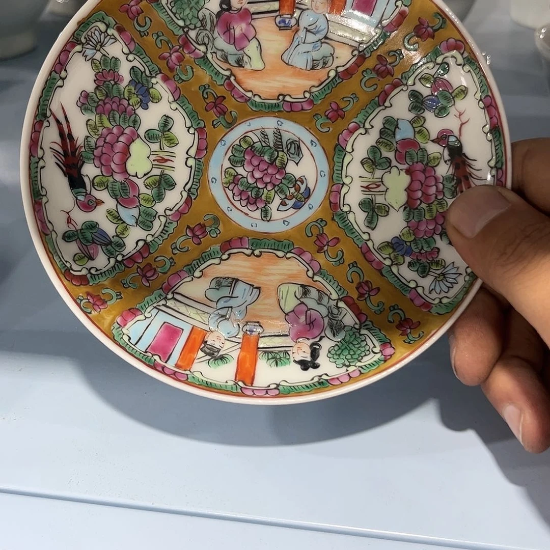 摆件摆件手绘瓷器处理