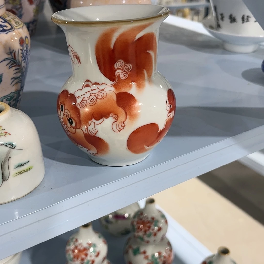摆件摆件手绘瓷器处理