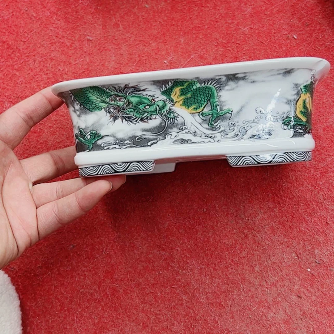 【闪购商品】紫砂花盆087号瑕疵磕碰开裂不tui不huan