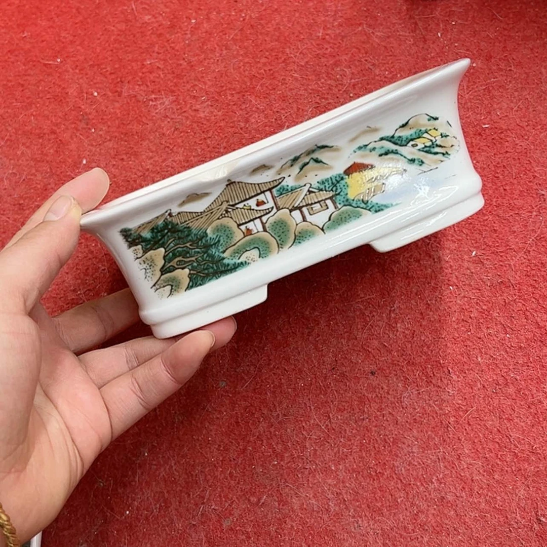 【闪购商品】紫砂花盆093号瑕疵开裂不tui不huan