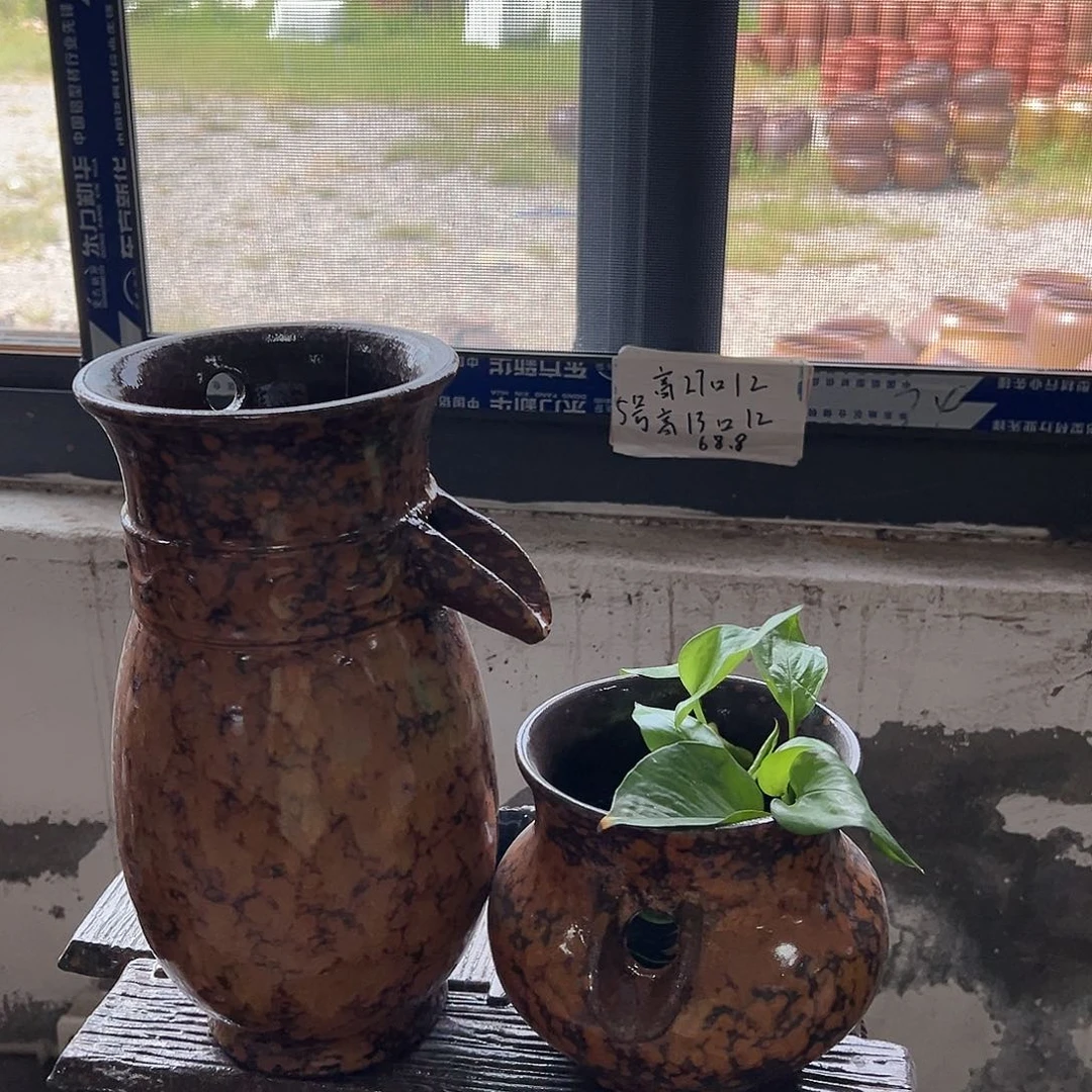 【闪购商品】紫砂花盆紫红等多种色彩和