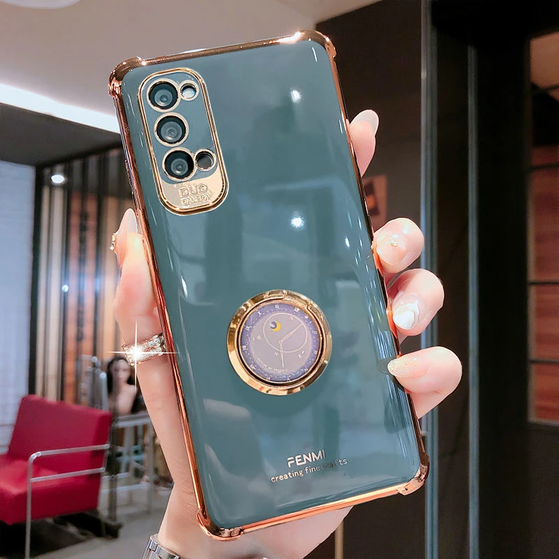 OPPOPEGM10手机壳男女款reno5k全包气囊防摔保护套5G网红电镀软壳