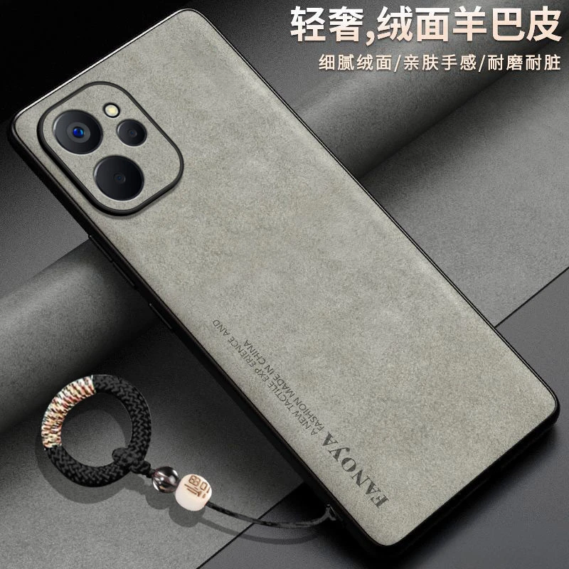 羊巴皮适用realme真我10手机壳RMX3615新款卡通硅胶ins风可爱福字