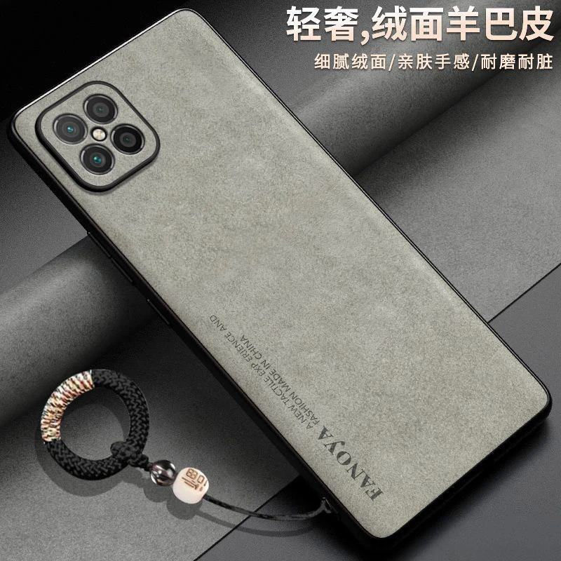 羊巴皮适用华为nova8se手机壳JSC-AN00个性可爱全包边浮雕男福字