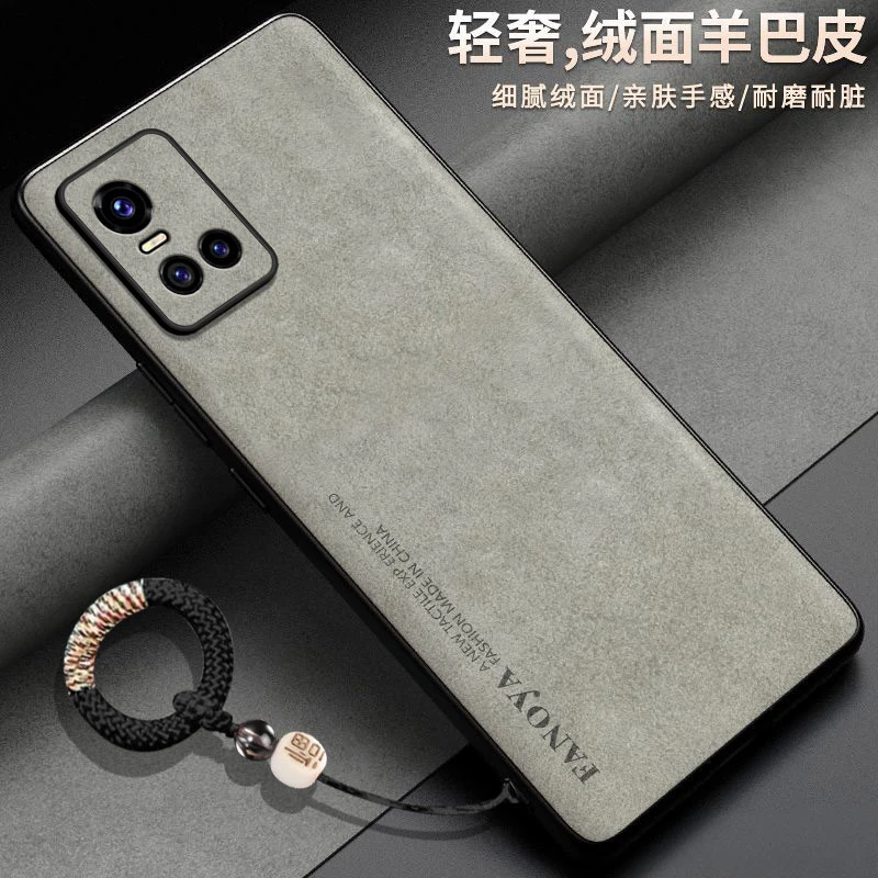 羊巴皮适用vivos10pro手机壳V2121A商务创意防摔卡通软胶硅胶福字