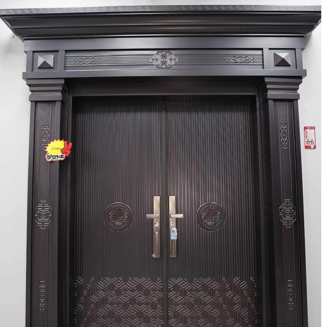 别墅大门+铸铝+农村自建房+定制意向卡非实物