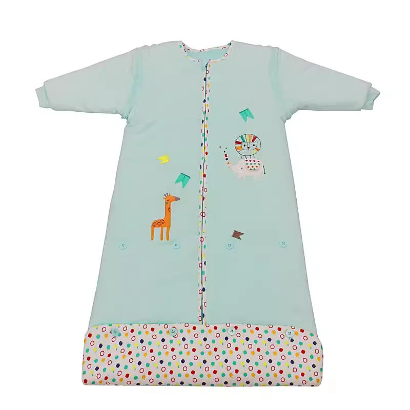 睡袋婴儿秋冬款小月龄一岁宝宝冬季0一3一6一12月冬男女孩防踢被