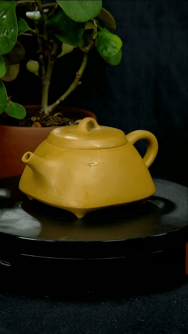 【闪购商品】紫砂茶壶h22四方石瓢
