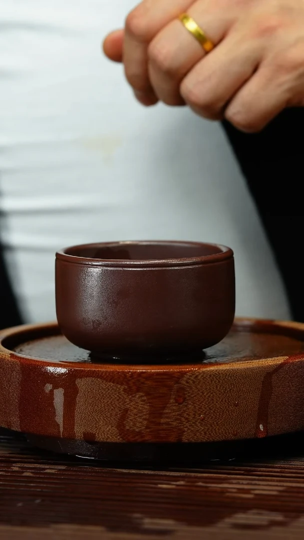 【闪购商品】紫砂茶壶q1缸杯石红