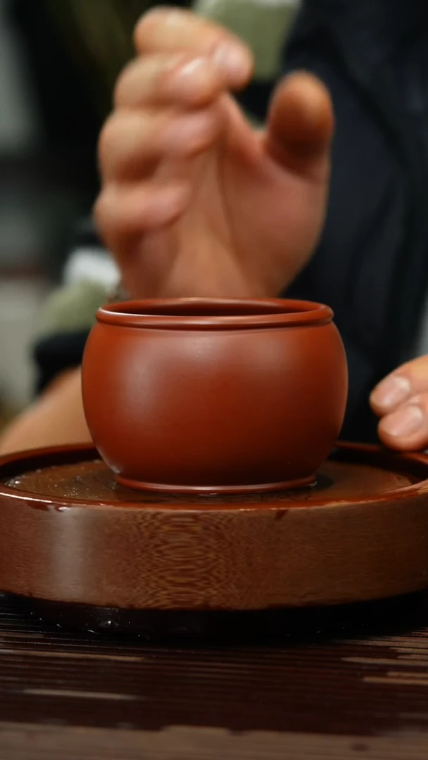 【闪购商品】紫砂茶壶s37大红袍缸杯