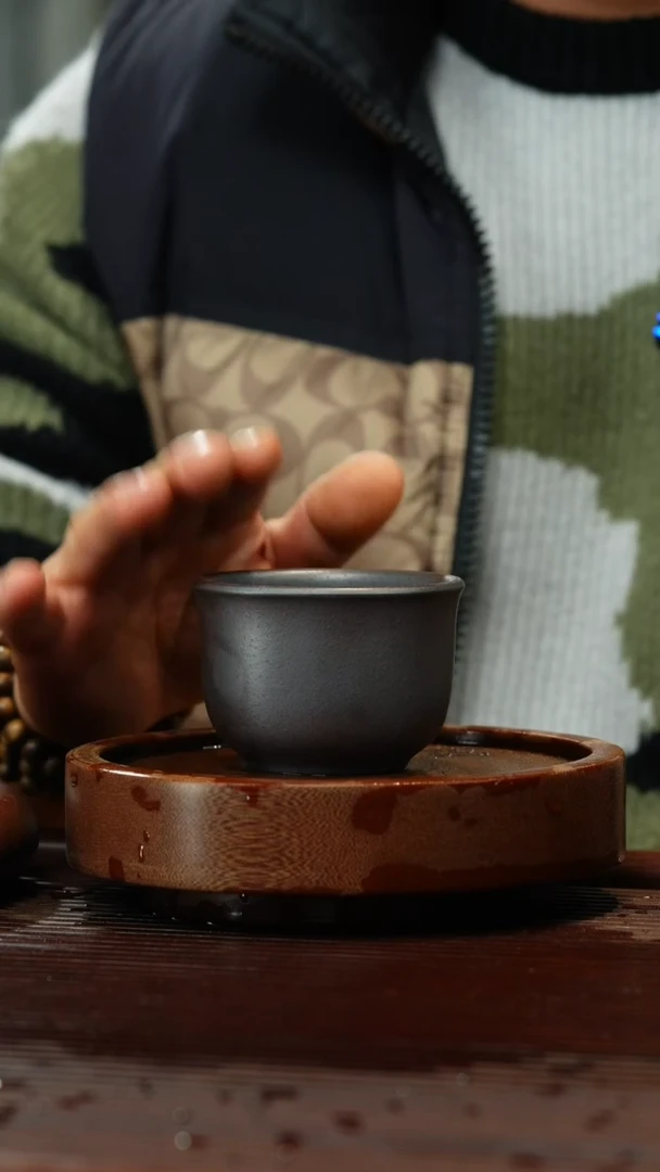 【闪购商品】紫砂茶杯f13古铜砂杯