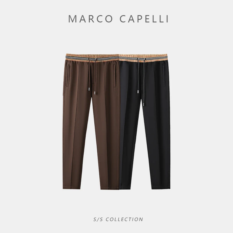 -MC 秋冬百搭舒适新款卫裤 男士修身直筒休闲长裤-A781