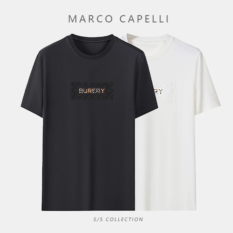 170-2025夏季新款原创百搭时尚透气半袖设计圆领T恤舒适休闲-S135