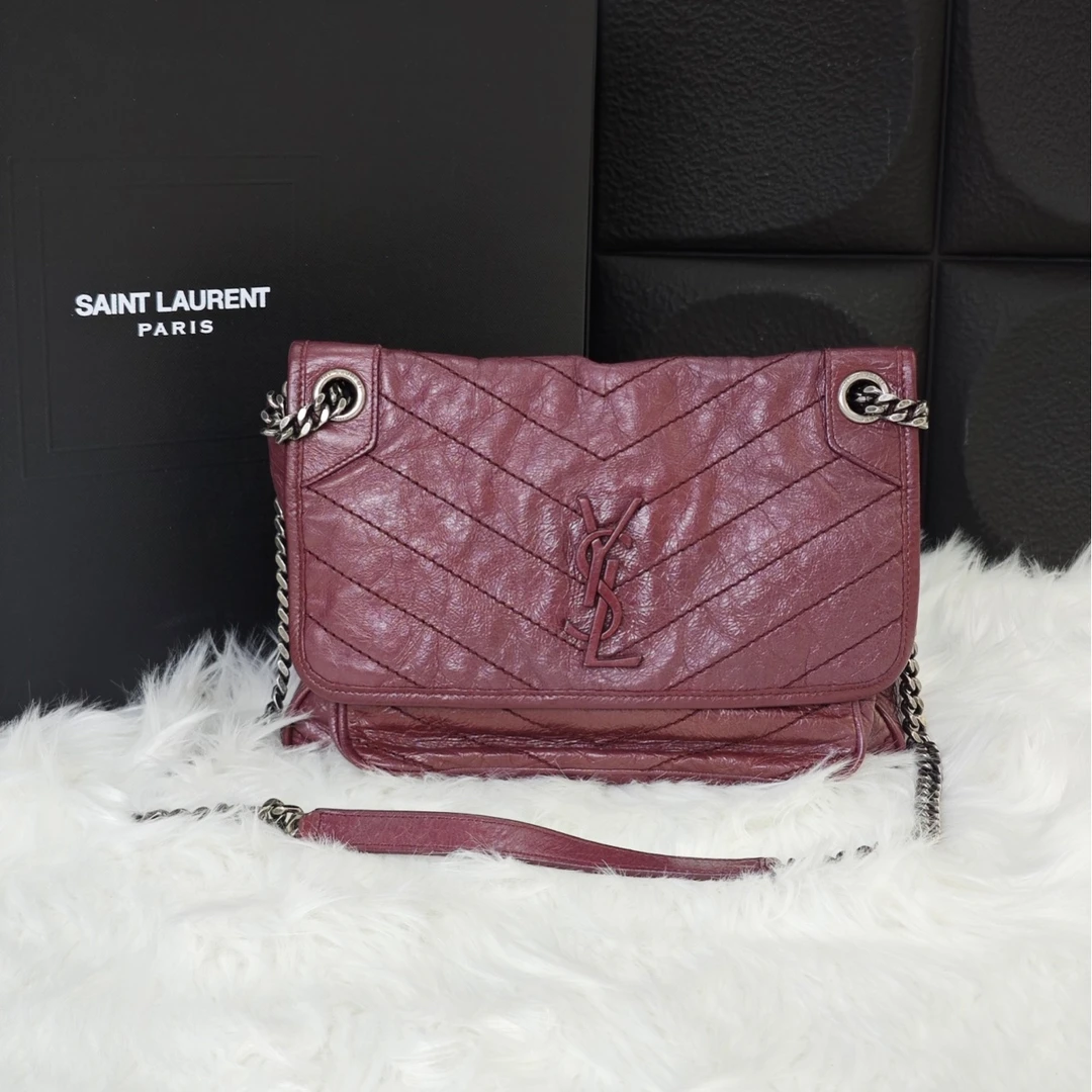 95新 YSL/圣罗兰 18年/圣罗兰 ysl NIKI系列手袋