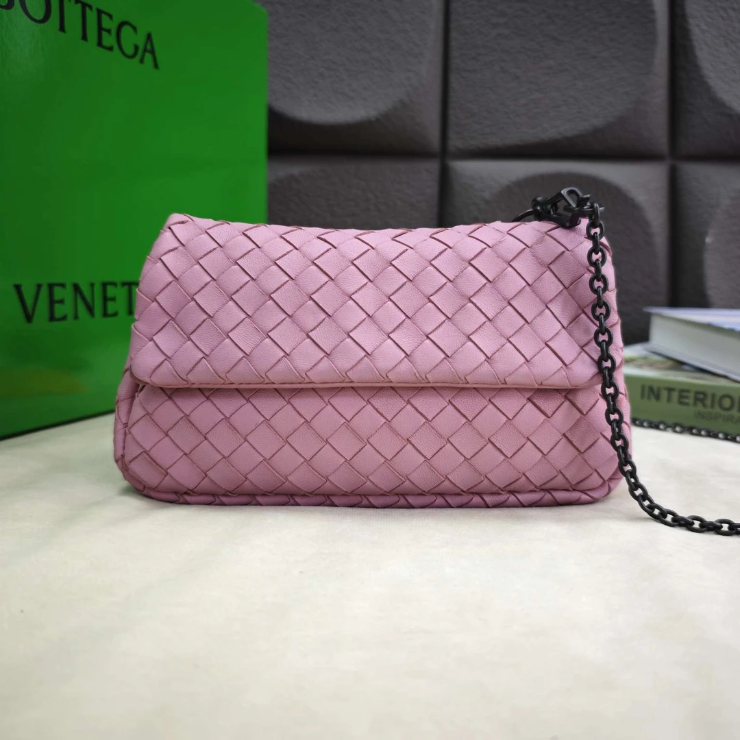 95新 BOTTEGA VENETA/葆蝶家 箱包/单肩包 葆蝶家/BV编织链条包