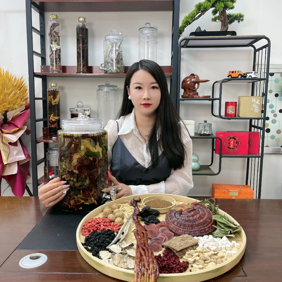 【泡酒料】镇店款25味原材八年大号人参加梅花三宝整支发（宝/筋/尾）