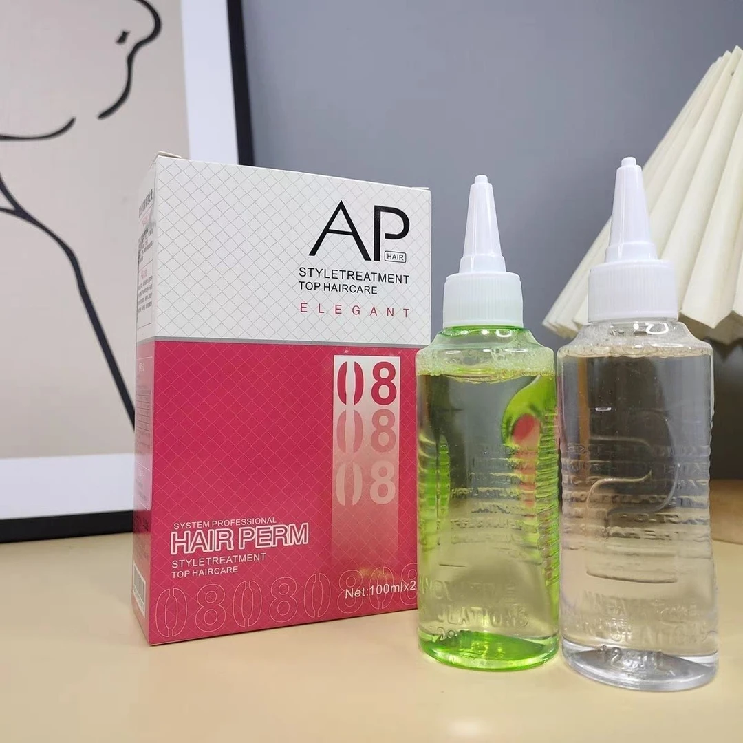 拍下发10盒卷发冷烫液理发店冷烫药水定位烫冷烫精纹理烫发