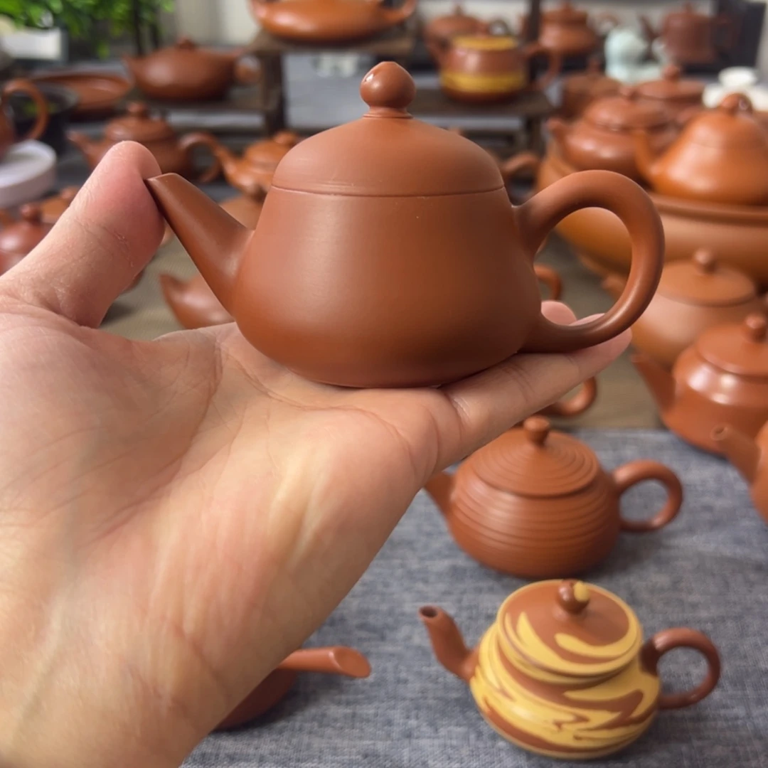 【闪购商品】朱泥梨壶