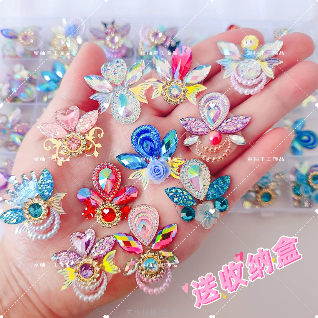 高档儿童面部彩绘眉心贴爆款眉心贴女童节日舞台化妆立体水钻贴纸