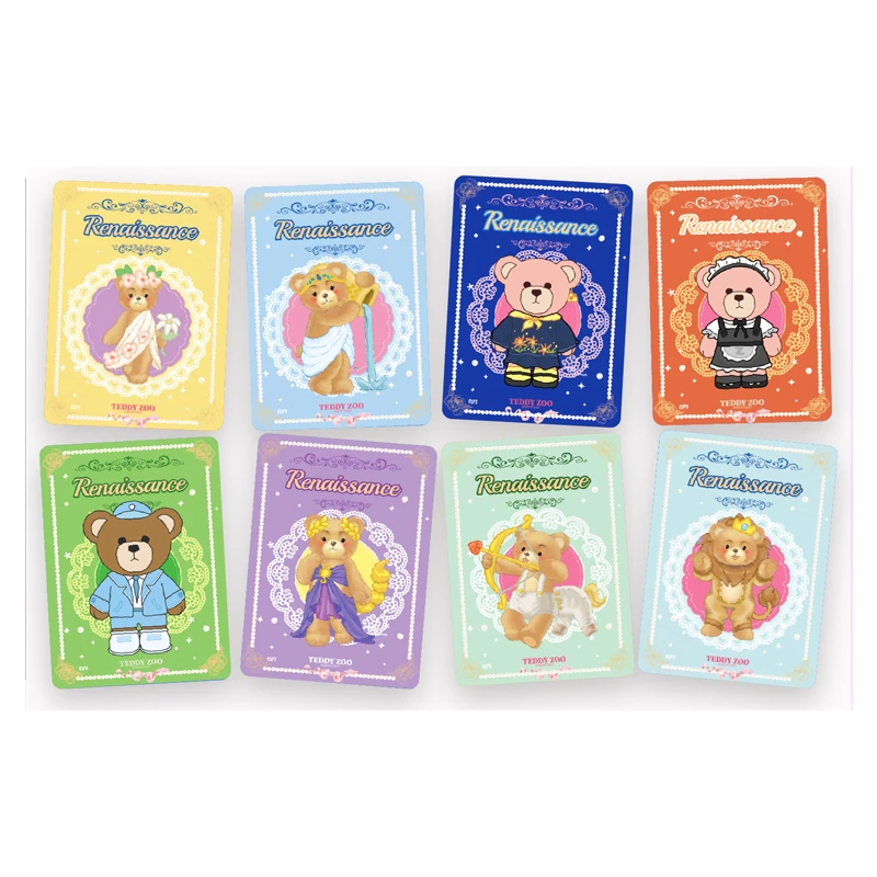 【欧K特价】正版授权《泰迪乐园》第二弹-梦的旅行收藏卡牌盲盒