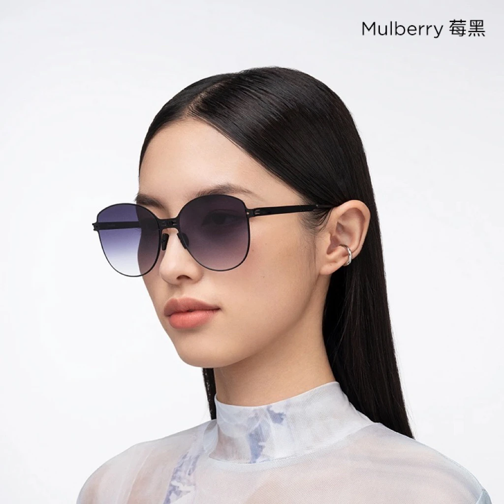 【素颜神器】折叠防紫外线轻薄美拉德墨镜 饼干Cracker