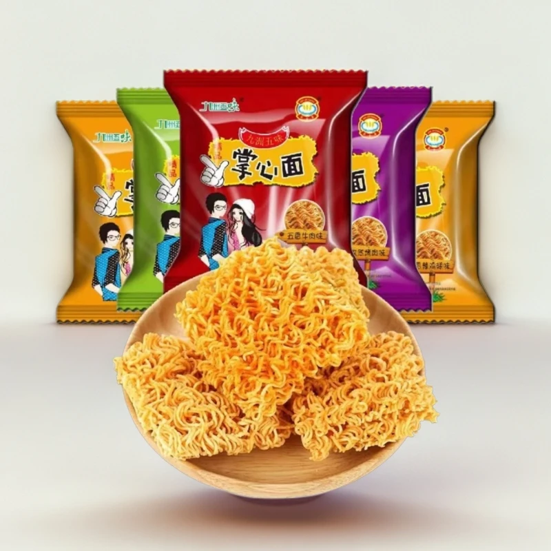 【杨哥甄选推存】掌心脆干吃方便面箱装香脆馋嘴小吃休闲零食清真味