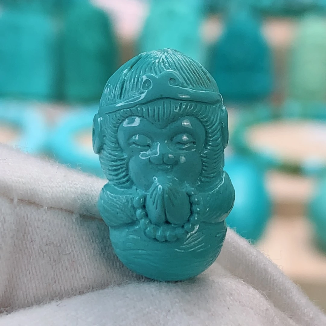 绿松石挂件未镶嵌