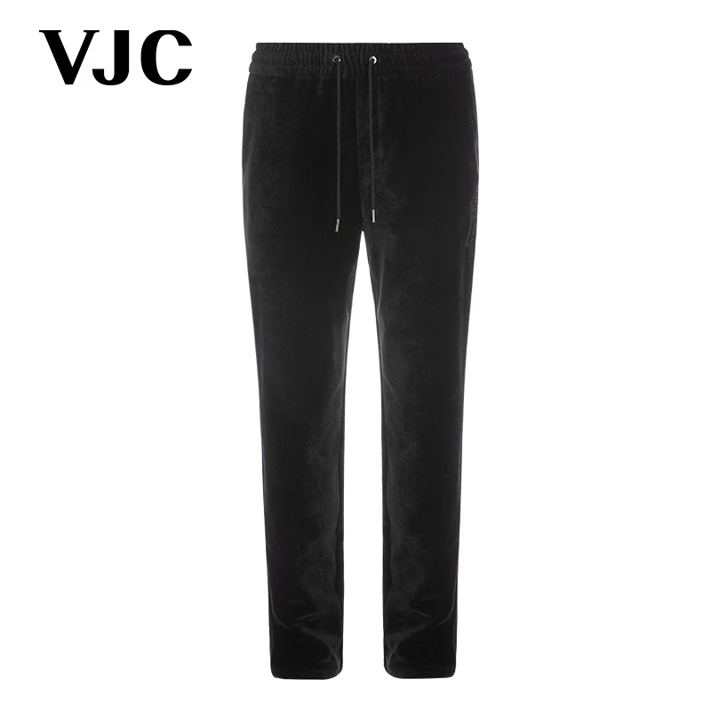 VJC/威杰思【专柜同款】秋冬新款男装时尚休闲裤保暖D24DP3795