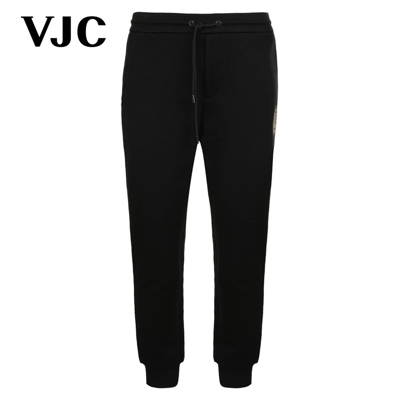 VJC/威杰思秋冬新款男装时尚束脚针织休闲九分裤B23DP2509