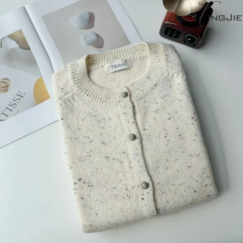 【点子纱】【高货】B1140长袖上衣针织毛衣上衣女