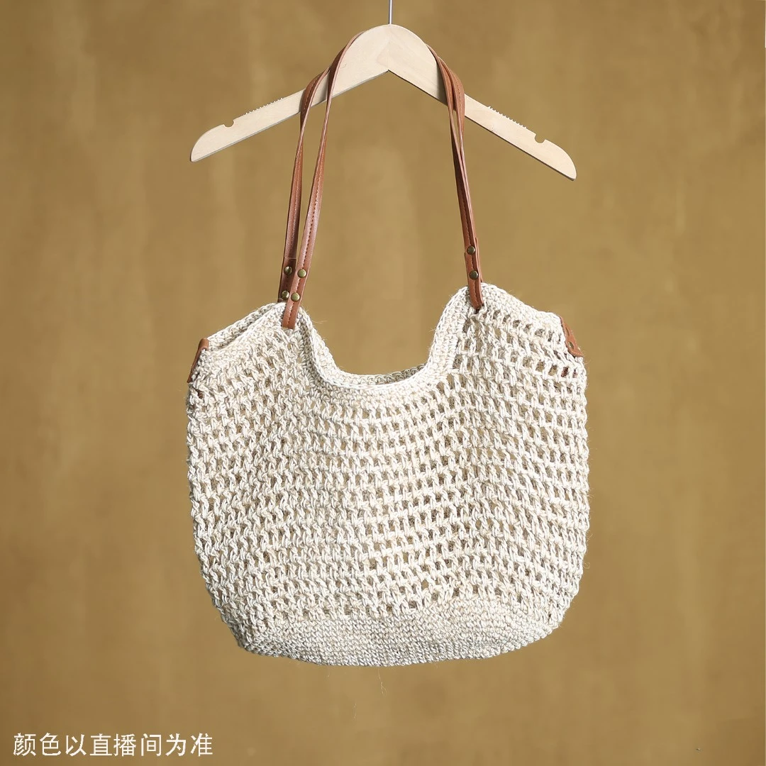 （几里与麻）镂空编织包包 370507