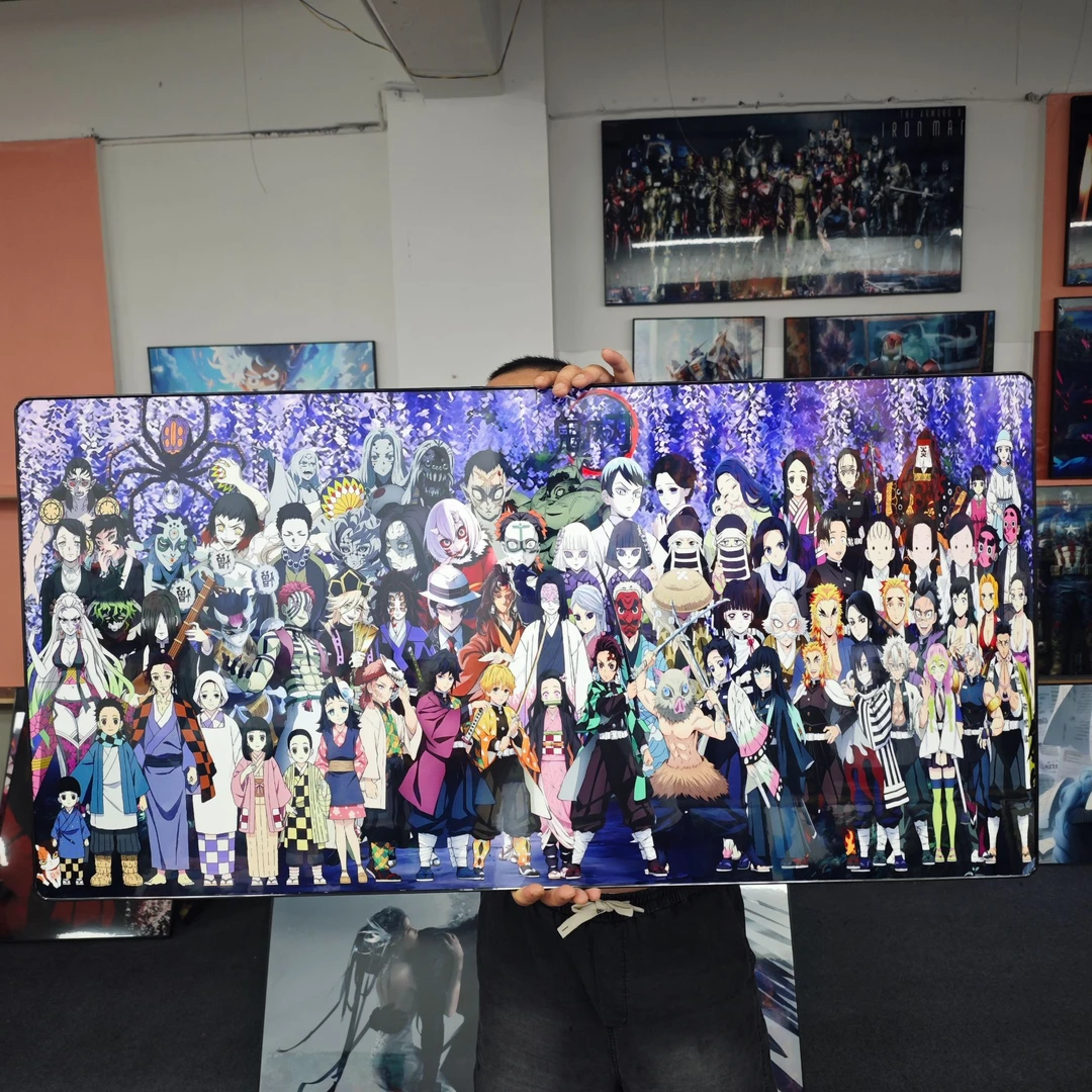 《鬼灭之刃全家福》现代动漫装饰画PVC4080 P124