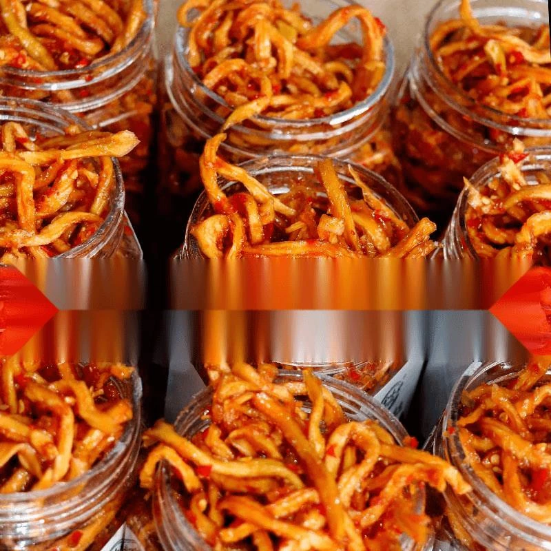湖南特产香辣木瓜丝干酱菜爽口咸菜下饭菜瓶装农家开胃腌菜条