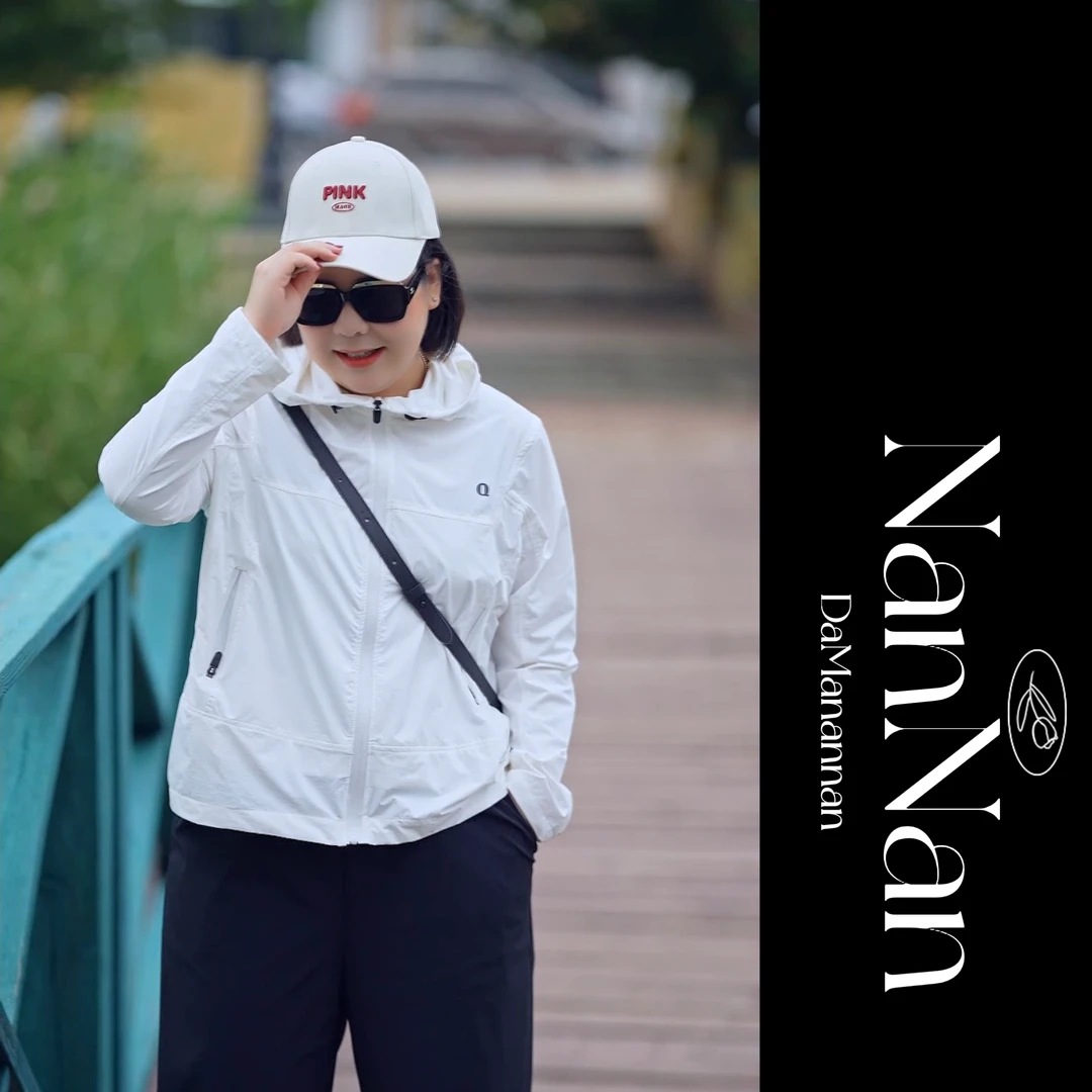 【楠楠推荐】夏季新款气质洋气简约百搭舒适显瘦连帽薄款外套B1242