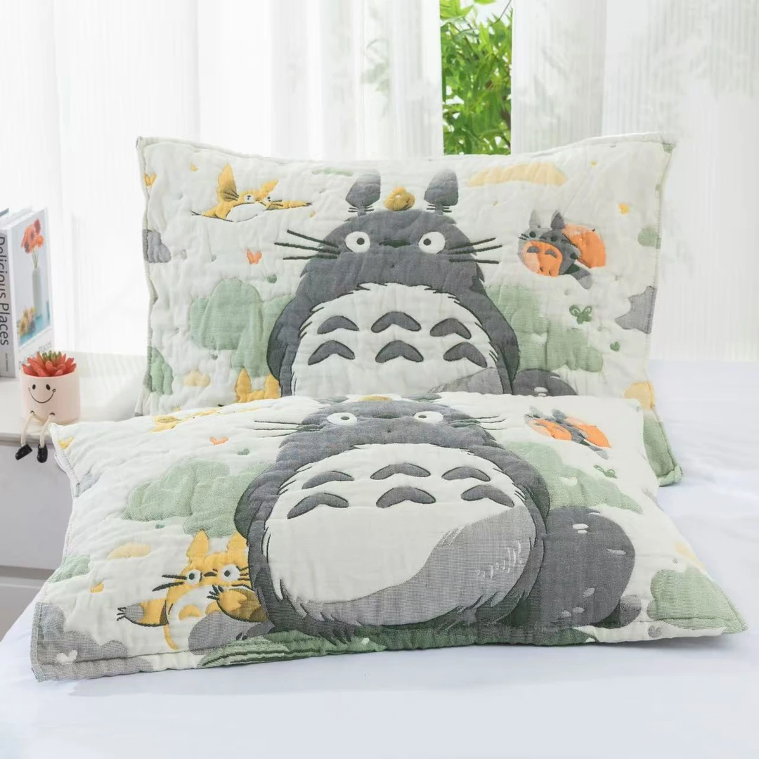 【泡芙枕巾】泡芙卡通枕巾柔软透气52*78cm 一对装