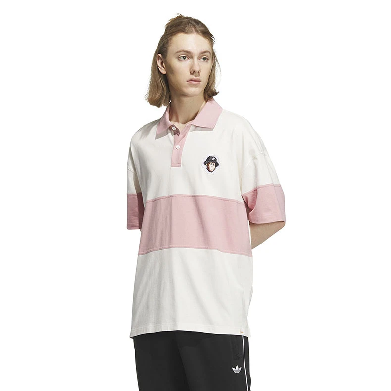 Adidas/阿迪达斯男女三叶草新款运动休闲短袖POLO衫 IP1800