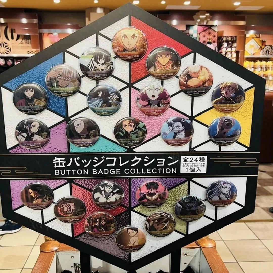 鬼灭之刃环球影城usj限定日谷吧唧徽章盲盒 【代拆】未成年禁止下单