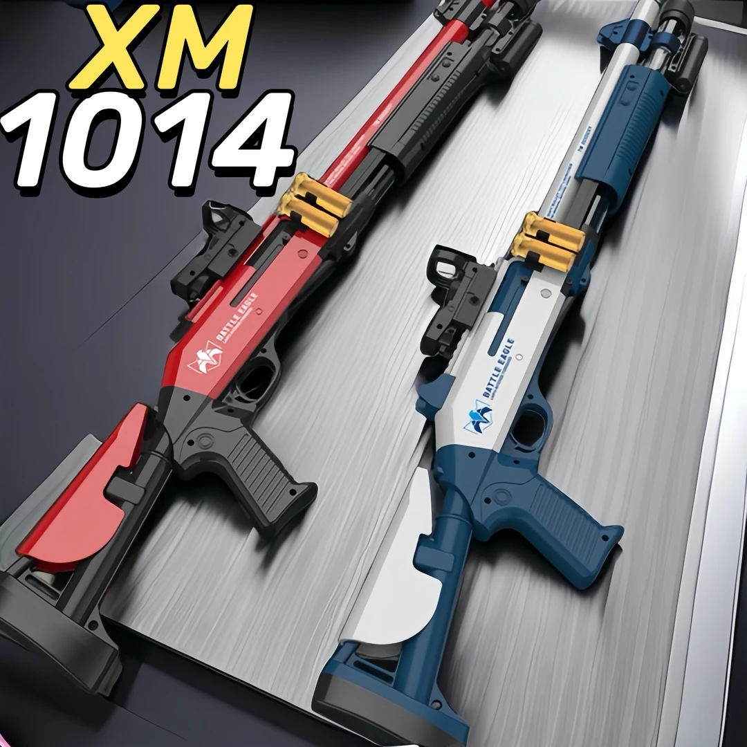 xm1014散弹枪玩具手动可抛壳款式装备狙击使用优质精准加重伸缩