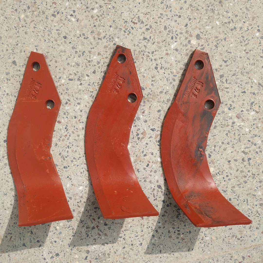 旋耕耙6厘米孔距耙刀耐磨圆盘犁东北深松刀耙刀双眼旋耕加厚耙刀