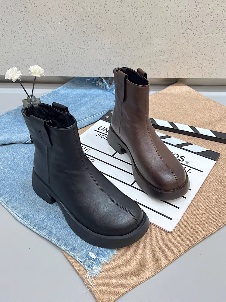 【零度精选】舒服好看的小短靴加薄绒