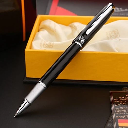 毕加索签字笔916金属中性笔宝珠圆珠水笔商务办公刻字定制礼品0.5